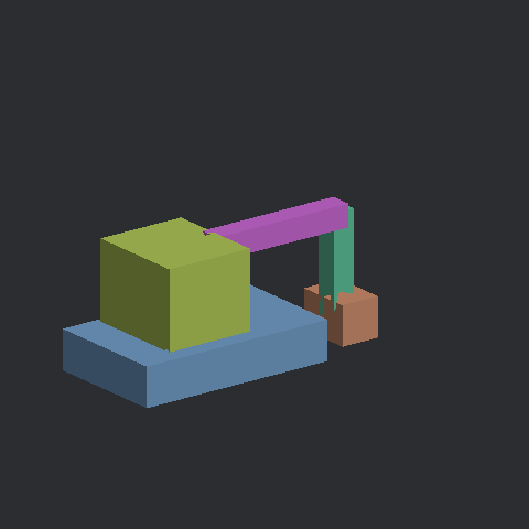 굴착기 종이모형 3D 미리보기