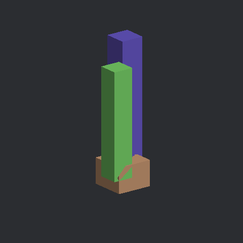해운대 마린시티 종이모형 3D 미리보기